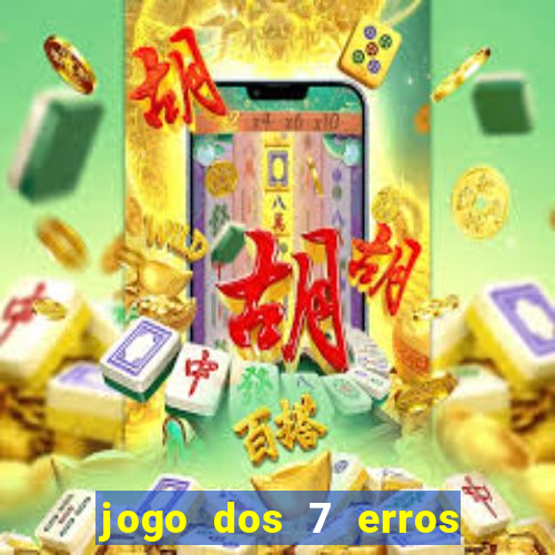 jogo dos 7 erros para manipuladores de alimentos